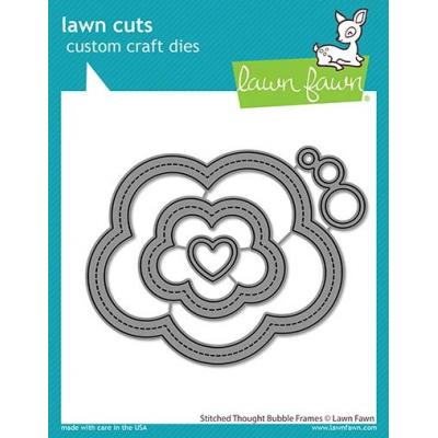 Lawn Fawn Lawn Cuts - Stitched Thought Bubble Frames